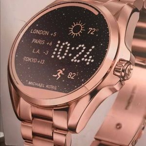 Michael Kors Rose Gold Smart Watch